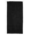 TC016 Towel City Microfibre Guest Towel Black colour image